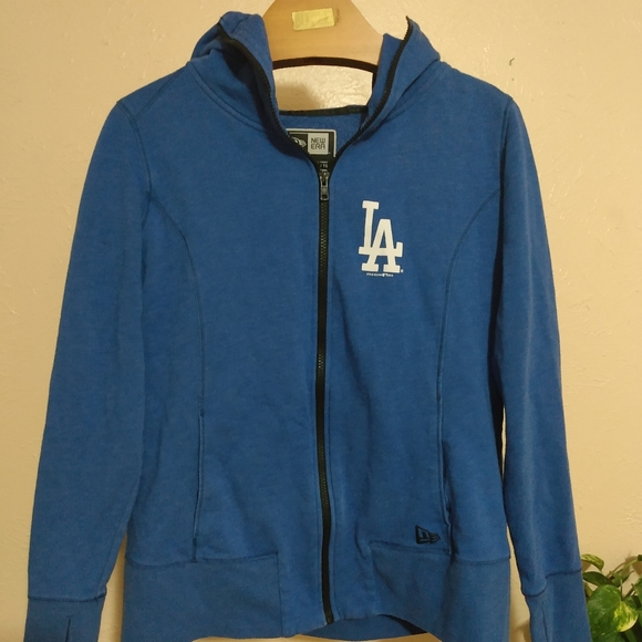 dodgers sleeveless hoodie